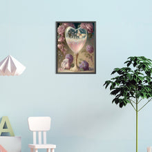 Load image into Gallery viewer, Goblet And Flowers 20*30CM (canvas) Full Square Drill Diamond Painting
