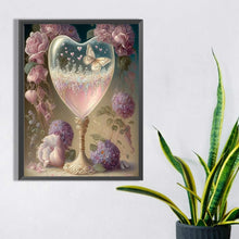 Load image into Gallery viewer, Goblet And Flowers 30*40CM (canvas) Full Square Drill Diamond Painting
