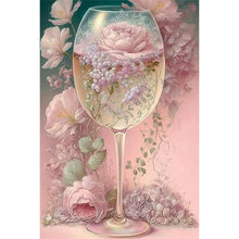 Load image into Gallery viewer, Goblet And Flowers 20*30CM (canvas) Full Square Drill Diamond Painting
