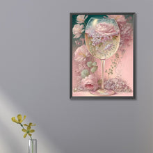 Load image into Gallery viewer, Goblet And Flowers 20*30CM (canvas) Full Square Drill Diamond Painting
