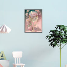 Load image into Gallery viewer, Goblet And Flowers 20*30CM (canvas) Full Square Drill Diamond Painting
