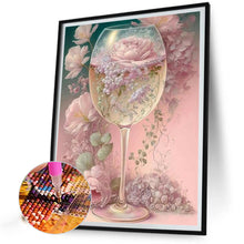 Load image into Gallery viewer, Goblet And Flowers 30*40CM (canvas) Full Square Drill Diamond Painting
