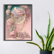 Load image into Gallery viewer, Goblet And Flowers 30*40CM (canvas) Full Square Drill Diamond Painting
