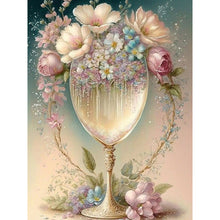 Load image into Gallery viewer, Goblet And Flowers 40*50CM (canvas) Full Square Drill Diamond Painting
