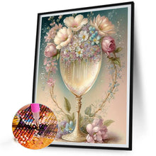 Load image into Gallery viewer, Goblet And Flowers 40*50CM (canvas) Full Square Drill Diamond Painting
