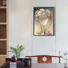 Load image into Gallery viewer, Goblet And Flowers 40*50CM (canvas) Full Square Drill Diamond Painting
