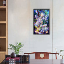 Load image into Gallery viewer, Wisteria Flower 30*50CM (canvas) Full Round Drill Diamond Painting
