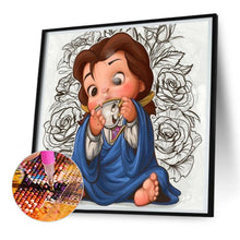 Load image into Gallery viewer, Princess Belle 30*30CM (canvas) Full Round Drill Diamond Painting
