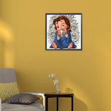 Load image into Gallery viewer, Princess Belle 30*30CM (canvas) Full Round Drill Diamond Painting
