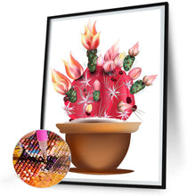 Load image into Gallery viewer, Cactus 30*40CM (canvas) Full Round Drill Diamond Painting
