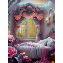 Load image into Gallery viewer, Princess Bed 30*40CM (canvas) Full Round Drill Diamond Painting
