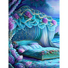 Load image into Gallery viewer, Princess Bed 30*40CM (canvas) Full Round Drill Diamond Painting
