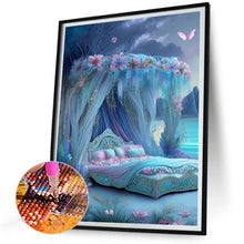 Load image into Gallery viewer, Princess Bed 30*40CM (canvas) Full Round Drill Diamond Painting
