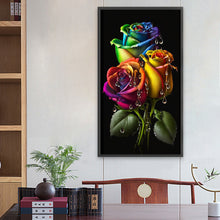 Load image into Gallery viewer, Symphony Rose 40*70CM (canvas) Full Square Drill Diamond Painting
