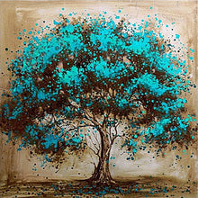 Load image into Gallery viewer, Green Tree 40*40CM (canvas) Full Round Drill Diamond Painting
