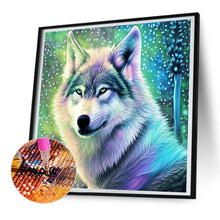 Load image into Gallery viewer, Aurora Wolf 30*30CM (canvas) Full Round Drill Diamond Painting
