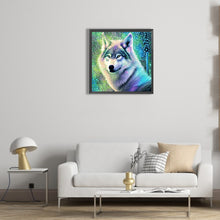 Load image into Gallery viewer, Aurora Wolf 30*30CM (canvas) Full Round Drill Diamond Painting
