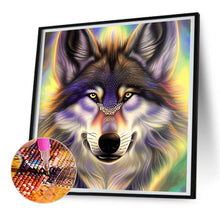 Load image into Gallery viewer, Aurora Wolf 30*30CM (canvas) Full Round Drill Diamond Painting
