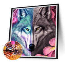 Load image into Gallery viewer, Aurora Wolf 30*30CM (canvas) Full Round Drill Diamond Painting
