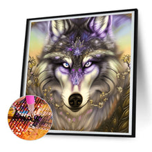 Load image into Gallery viewer, Aurora Wolf 30*30CM (canvas) Full Round Drill Diamond Painting
