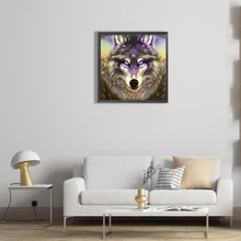 Load image into Gallery viewer, Aurora Wolf 30*30CM (canvas) Full Round Drill Diamond Painting
