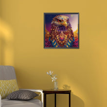 Load image into Gallery viewer, Handsome Eagle 30*30CM (canvas) Partial Special-Shaped Drill Diamond Painting
