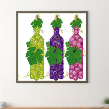 Load image into Gallery viewer, Succulent Wine 30*30CM (canvas) Partial Special-Shaped Drill Diamond Painting
