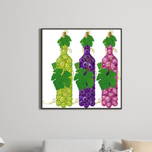 Load image into Gallery viewer, Succulent Wine 30*30CM (canvas) Partial Special-Shaped Drill Diamond Painting
