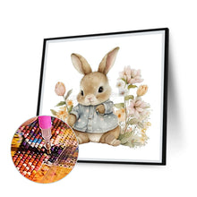 Load image into Gallery viewer, Rabbit Sitting In The Grass 30*30CM (canvas) Full Round Drill Diamond Painting
