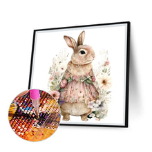 Load image into Gallery viewer, Bunny In Nightdress 30*30CM (canvas) Full Round Drill Diamond Painting
