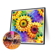 Load image into Gallery viewer, Blooming Sunflower 30*30CM (canvas) Full Round Drill Diamond Painting
