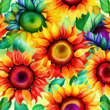 Load image into Gallery viewer, Blooming Sunflower 30*30CM (canvas) Full Round Drill Diamond Painting
