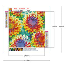 Load image into Gallery viewer, Blooming Sunflower 30*30CM (canvas) Full Round Drill Diamond Painting
