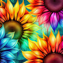 Load image into Gallery viewer, Blooming Sunflower 30*30CM (canvas) Full Round Drill Diamond Painting
