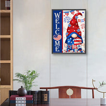 Load image into Gallery viewer, American Flag Goblin 30*40CM (canvas) Full Round Drill Diamond Painting
