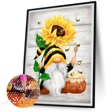 Load image into Gallery viewer, Sunflower Gnome 30*40CM (canvas) Full Round Drill Diamond Painting
