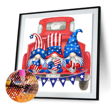 Load image into Gallery viewer, American Flag Goblin 30*30CM (canvas) Full Round Drill Diamond Painting
