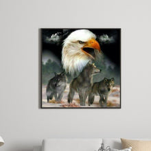 Load image into Gallery viewer, Eagle And Wolf 60*60CM (canvas) Full Round Drill Diamond Painting
