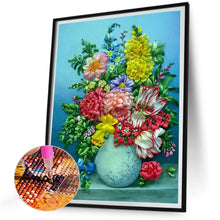 Load image into Gallery viewer, Vase Bouquet 30*40CM (canvas) Full Round Drill Diamond Painting
