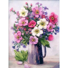 Load image into Gallery viewer, Vase Bouquet 30*40CM (canvas) Full Round Drill Diamond Painting
