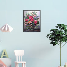 Load image into Gallery viewer, Vase Bouquet 30*40CM (canvas) Full Round Drill Diamond Painting
