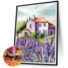 Load image into Gallery viewer, Lavender 30*40CM (canvas) Full Square Drill Diamond Painting
