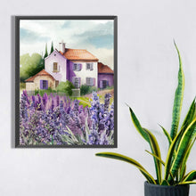 Load image into Gallery viewer, Lavender 30*40CM (canvas) Full Square Drill Diamond Painting
