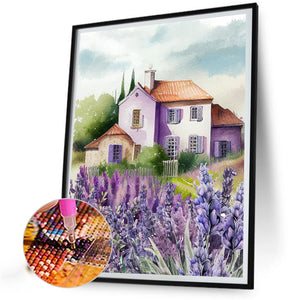 Lavender 40*50CM (canvas) Full Square Drill Diamond Painting