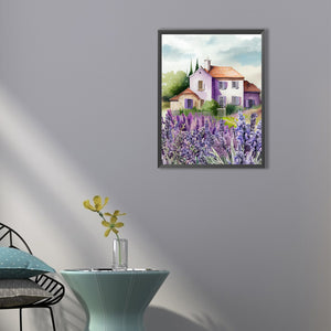 Lavender 40*50CM (canvas) Full Square Drill Diamond Painting