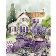 Load image into Gallery viewer, Lavender House 40*50CM (canvas) Full Square Drill Diamond Painting
