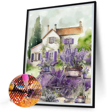 Load image into Gallery viewer, Lavender House 40*50CM (canvas) Full Square Drill Diamond Painting
