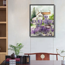 Load image into Gallery viewer, Lavender House 40*50CM (canvas) Full Square Drill Diamond Painting
