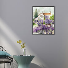 Load image into Gallery viewer, Lavender House 40*50CM (canvas) Full Square Drill Diamond Painting
