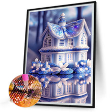 Load image into Gallery viewer, Blue Butterfly House 40*50CM (canvas) Full Square Drill Diamond Painting
